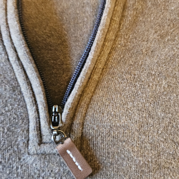 Peter Millar Mens XL 100% Cotton 1/4 zip pullover - Picture 13 of 16